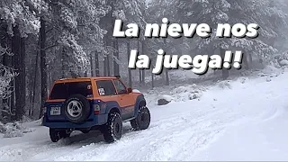 ❄️ La nieve de Inazares nos sorprende!! ⚠️Ruta 4x4 en la nieve, donde se nos complica mucho la cosa!