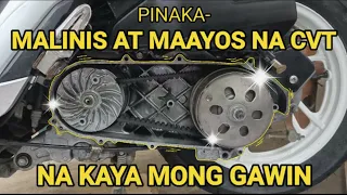 Paano mag DIY LINIS at AYOS ng CVT ng Scooter | Honda Click | Moto Arch