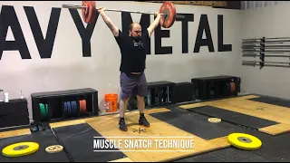 Muscle Snatch Technique: Good and Bad