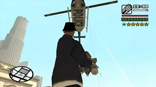 6 Star Wanted Level - Vertical Bird - Mansion Mission 2 - GTA San Andreas