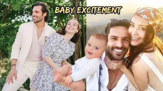 Baby excitement from Özge Gürel and Serkan Çayoğlu#beniöneçıkart #serkançayoğlu #özgegürel #keşfet