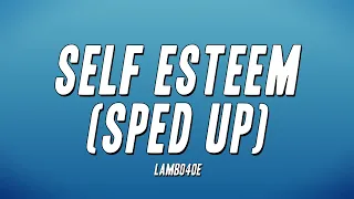 Lambo4oe - Self ESTEEM (Sped Up) [Lyrics]