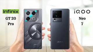 Infinix GT 20 Pro Vs iQOO Neo 7 - Full Comparison 2024