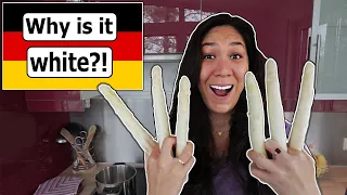 We EAT WHITE ASPARAGUS for 24 Hours in GERMANY! (Spargel Season)