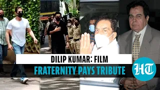 Dilip Kumar funeral: Shah Rukh, Ranbir, Dharmendra & others pay last respects