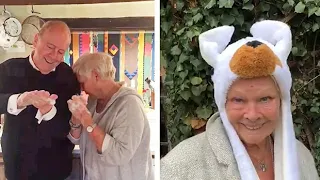 Cats actress Judi Dench shows her fans how to fight off coronavirus