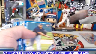 CASE #2 of 4 -- 2019 BOWMAN DRAFT JUMBO 4 CASE (32 BOX) PLAYER Break  eBay 02/03/20