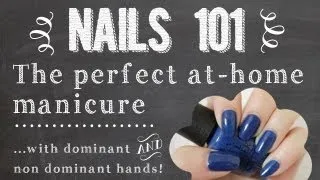 Nails 101: How to Paint Your Nails - Painting with Dominant and Non Dominant Hands