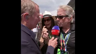 Michael Douglas Praises Martin Brundle | 2023 Formula One Spanish GP