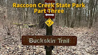 Final Hike of My Raccoon Creek State Park Visit! Buckskin Trail