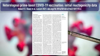 Heterologe COVID-19-Impfung mit mehr vorübergehenden Nebenwirkungen assoziiert