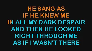 ROBERTA FLACK -  KILLING ME SOFTLY (KARAOKE VERSION & LYRICS & INSTRUMENTAL)