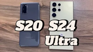 Samsung Galaxy S24 Ultra vs Samsung Galaxy S20