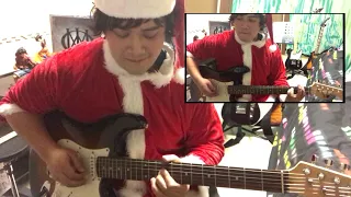 Trans-Siberian Orchestra - O Come All Ye Faithful/O Holy Night Guitar Cover [with backing track]