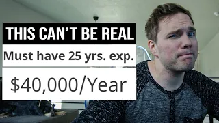 25 YEARS EXPERIENCE FOR THIS JOB?!? COMPANY GETS DESTROYED. (40k/year) | #grindreel