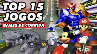 Top 15 JOGOS DE CORRIDA do Nintendo 64: Os MELHORES GAMES de velocidade do N64
