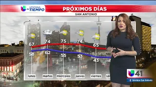 Temperaturas disminuyen en San Antonio