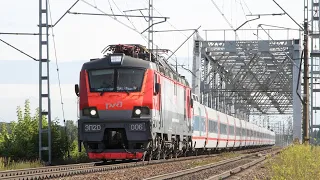 One day on the Moscow - Nizhny Novgorod railway. August 2020.