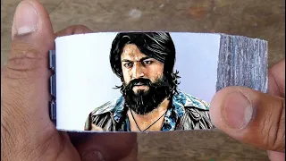 KGF Chapter 2 Movie Flipbook | Rocky The New Boss Flip Book | Flip Book Artist 2022