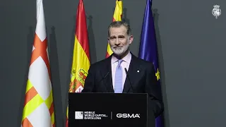 Palabras de S.M. el Rey en el MWC Barcelona 2023