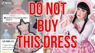 I bought the INFAMOUS Pink Lolita Dress so you don't have to