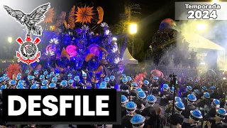 Gaviões da Fiel 2024 | Desfile | Samba ao vivo - #DesfileLIGASP24