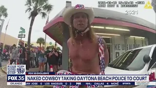 Naked Cowboy taking Daytona Beach Police to court