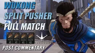 Paragon - Wukong Split Pusher Build Full Gameplay Post Commentary