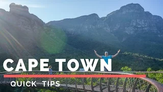 Tips for Cape Town, South Africa