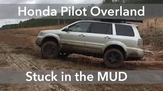 Honda Pilot Overland Stuck in the Mud!