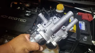 How to: Install a New Thermostat Housing on a 2015 Chevrolet Sonic Lt