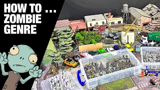 How To Start Collecting Zombie Genre Miniatures & Terrain - Tabletop Skirmish Games - Population Z