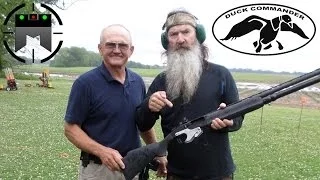 Skeet shooting with Duck Commander and Jerry Miculek in Slow-Mo!