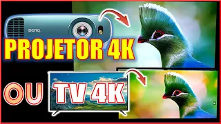 QUAL A MELHOR ESCOLHA UM PROJETOR 4K OU UMA TV 4K? [2021] Geek129