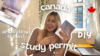 DIY Canada Student Visa Philippines: requirements, expenses , timeline | Approved in 18 Days!