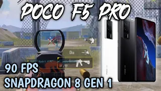 POCO F5 PRO PUBG 90fps 🔥 || Snapdragon 8 gen 1 || Pubg indonesia