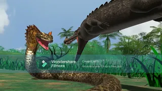 Dinosaurs Battle Special: Smilodon vs Titanoboa