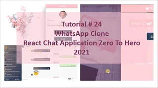 #24 Build ReactJS Project Firebase Chat Application |Send Picture/Photo in chat application