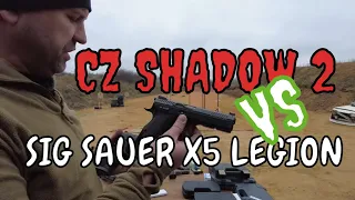 CZ Shadow 2 is already "not a cake" or a sniper pistol? CZ Sh2 vs Sig Sauer X5 Legion.