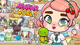 I ADOPTED ALL THE PETS Avatar World 🦔 Avatar World Collection