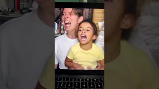 David Bowie and his daughter Lexi singing together Somewhere over the rainbow