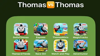 iPadOS Games: Thomas & Friends: Adventures,Watch & Play,Race On,Read & Play,Magic Tracks,GoGo Thomas