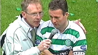 2004-05-02 Celtic v Dunfermline Trophy Presentation