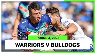 New Zealand Warriors v Canterbury-Bankstown Bulldogs | NRL Round 4 | Full Match Replay