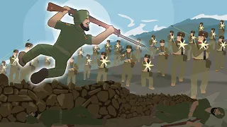 Sikh Bayonet Charge Hero ﻿- Wipe out at Bum La Pass