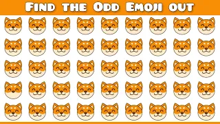 How Good are your Eyes? Find the Odd Emoji out | Quiz Puzzle games #91- Eye challenge Zayoo Quiz