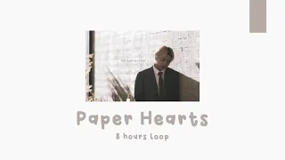 [ 8 HOURS LOOP ] Paper Hearts - Jeon Jungkook BTS Cover