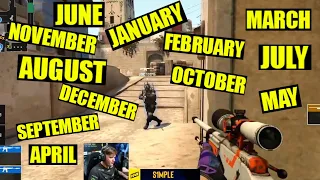 MOST WATCHED CS:GO CLIPS EACH MONTH IN 2022!