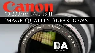 Canon 70-200mm f/4L IS II: Image Quality Breakdown | 4K