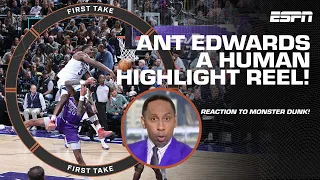 'A HUMAN HIGHLIGHT REEL!' - Stephen A. wants Ant Edwards as the face of the league! 🍿 | First Take